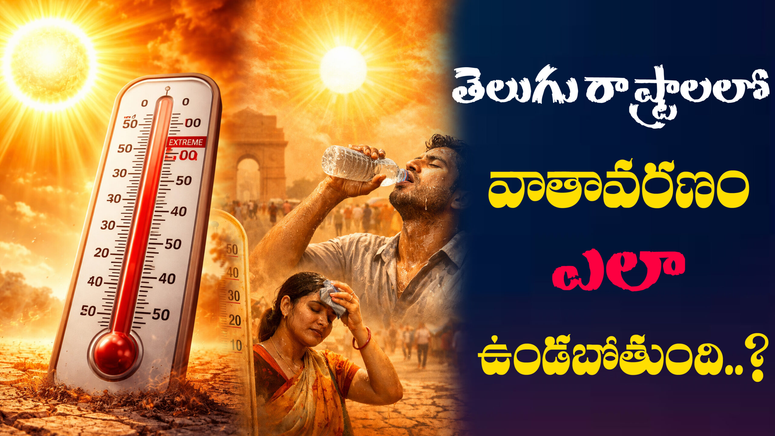 తెలుగురాష్ట్రాల్లో విచిత్ర వాతావరణం.. రాబోయే రెండ్రోజులు ఏ జిల్లాలో ఎలా ఉండబోతుందంటే?