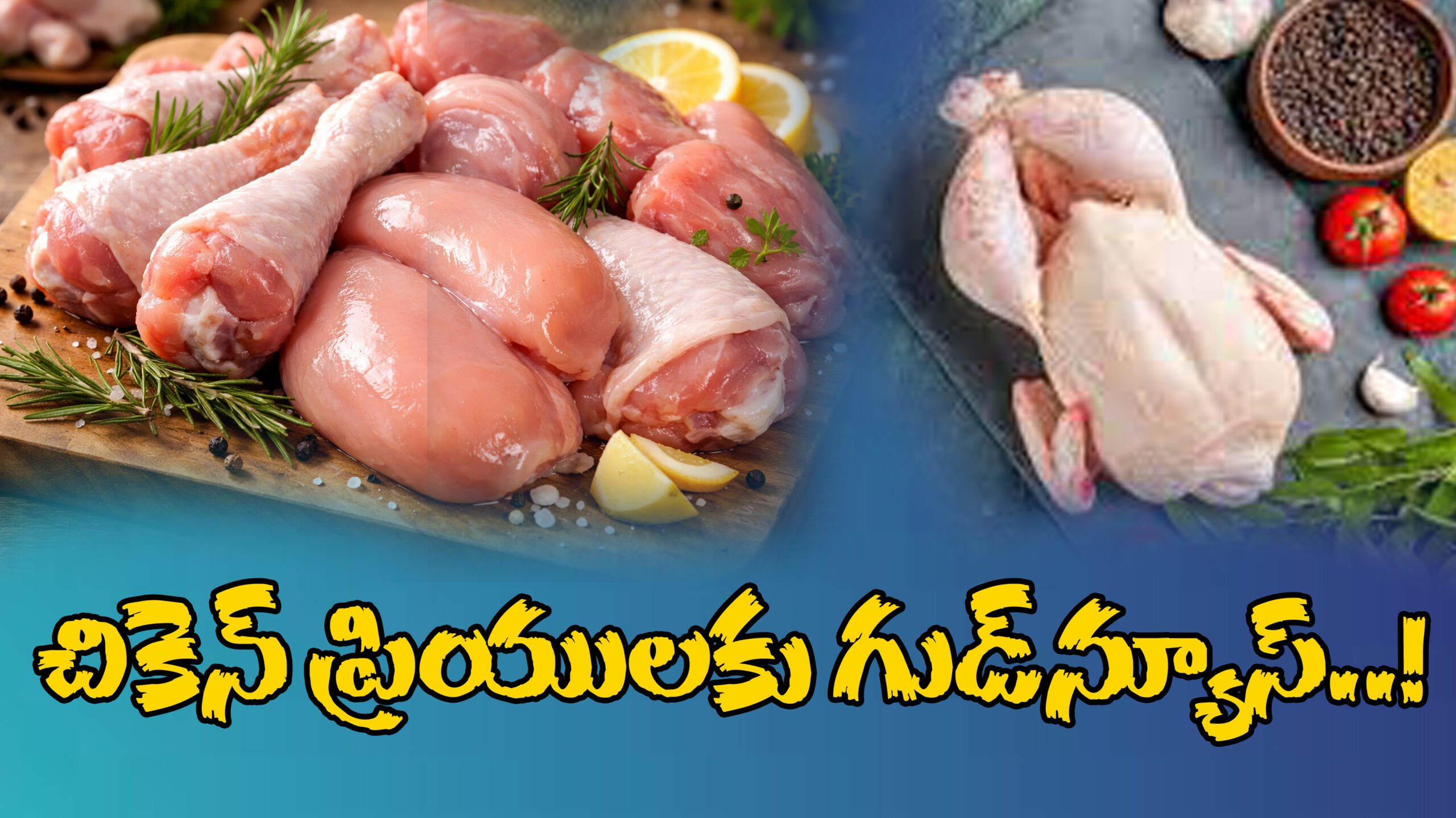 చికెన్ ప్రియులకు గుడ్ న్యూస్….|