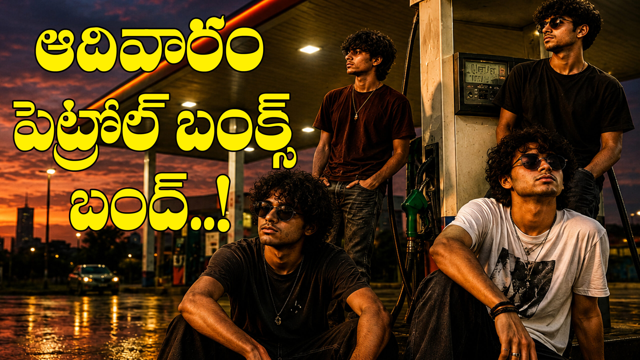 ఆదివరం పెట్రోల్ బంక్స్ బంద్…|