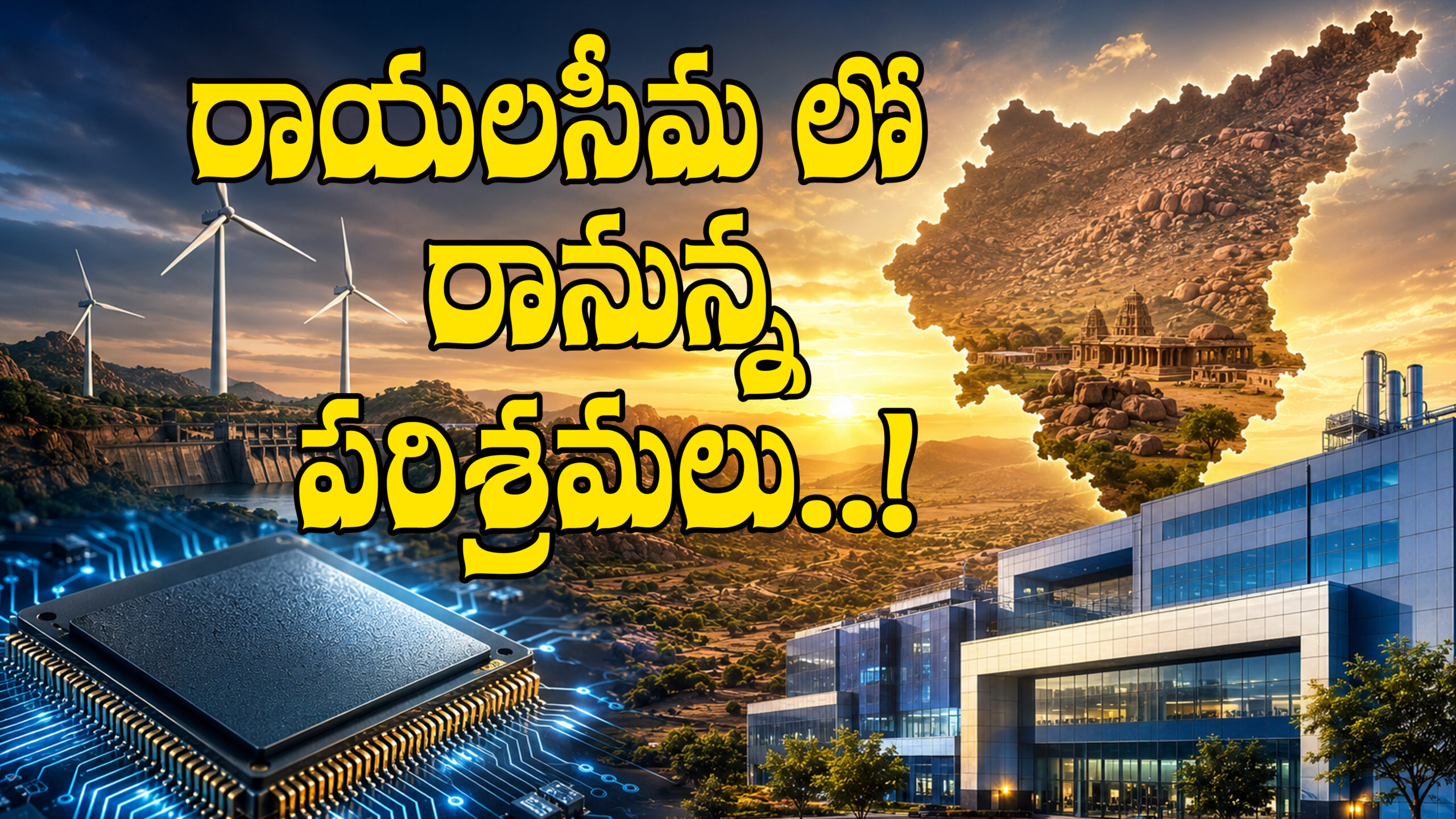 రాయలసీమలో రానున్న పరిశ్రమలు..|