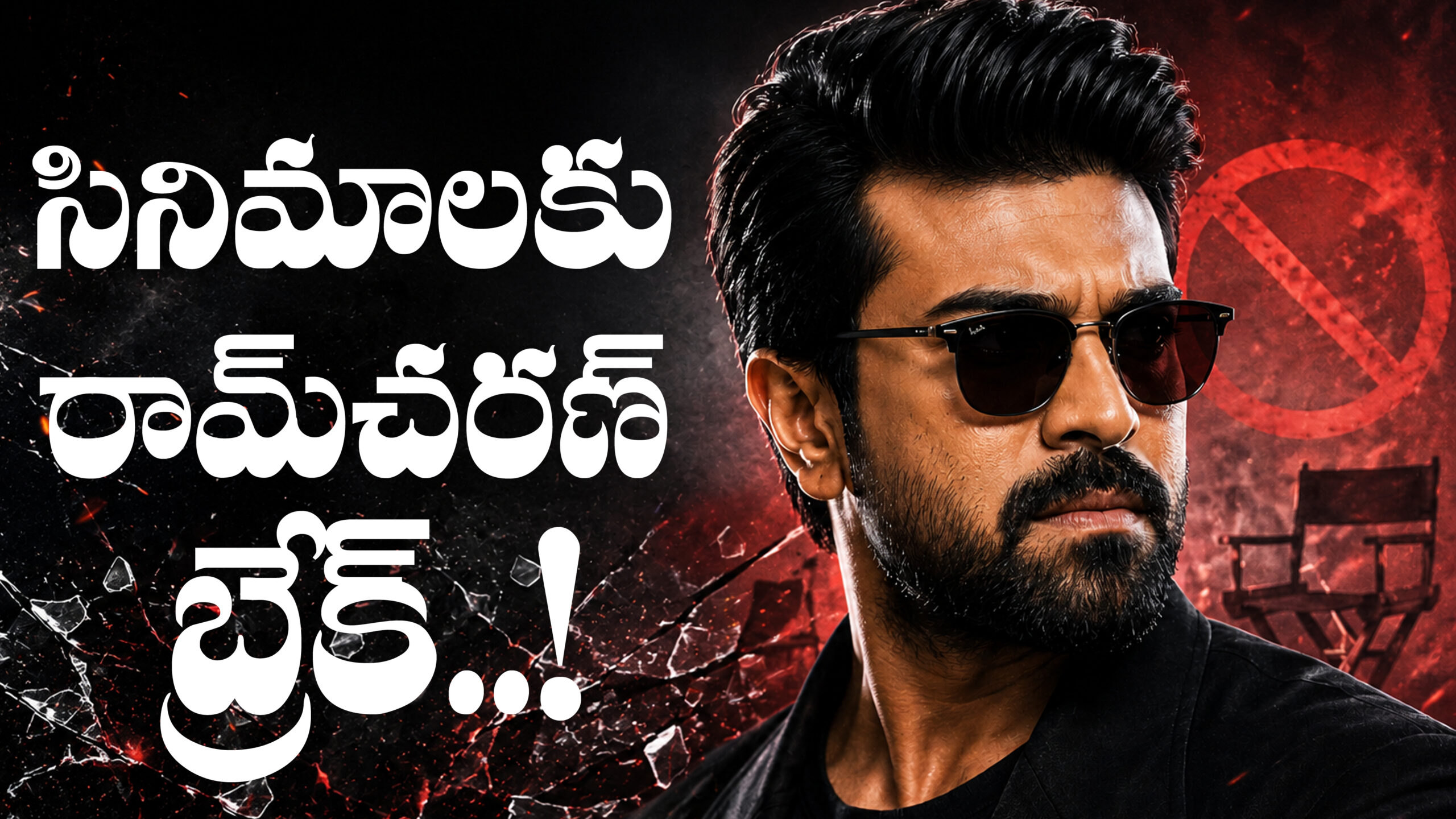 సినిమాలకు రామ్ చరణ్ బ్రేక్..|